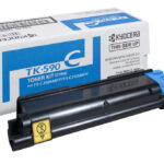 Kyocera TK-590 оригинален тонер кит (циан)