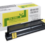 Kyocera TK-590 оригинален тонер кит (жълт)
