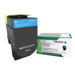 Lexmark 71B20C0 оригинална тонер касета (циан)