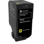 Lexmark 74C20Y0 оригинална тонер касета (жълт)