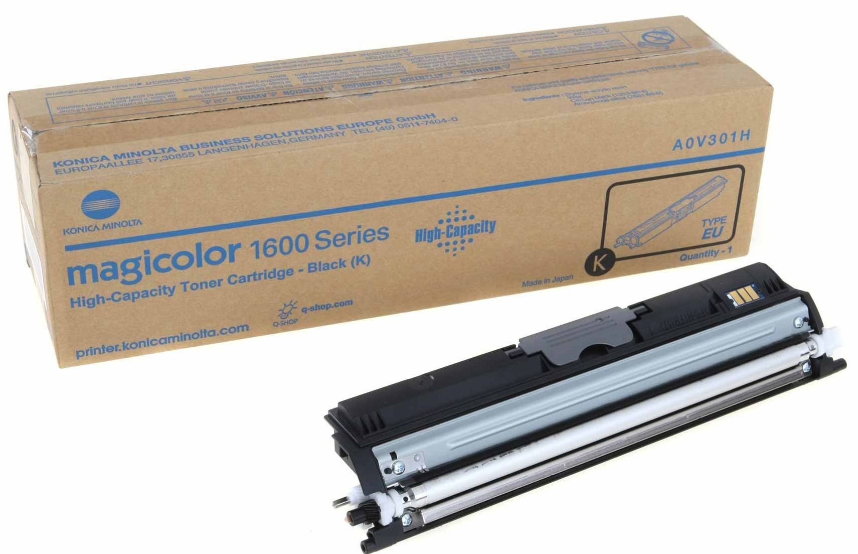 oml_mc1600bk-2.5k_7824 Minolta A0V301H Оригинален тонер кит (черен) - Image 1
