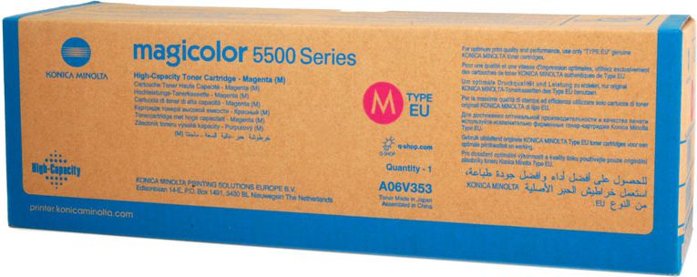 oml_mc5550m-12k_12761 Minolta A06V353 Оригинален тонер кит (магента) - Image 1