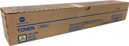 oml_tn514y_15827 Minolta TN514Y Оригинален тонер кит (жълт) - Image 1