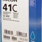 Ricoh GC41C оригинална мастилена гел касета (циан)