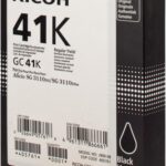 Ricoh GC41K оригинална мастилена гел касета (черен)