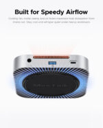 Orico докинг станция SSD Docking station M.2 NVMe - USB4(40Gbps) x 1, USB3.2(10Gbps) x 3, M.2 SSD x 2, SD/TF 4.0 - MiniLink M47P-EU-SV - Image 6