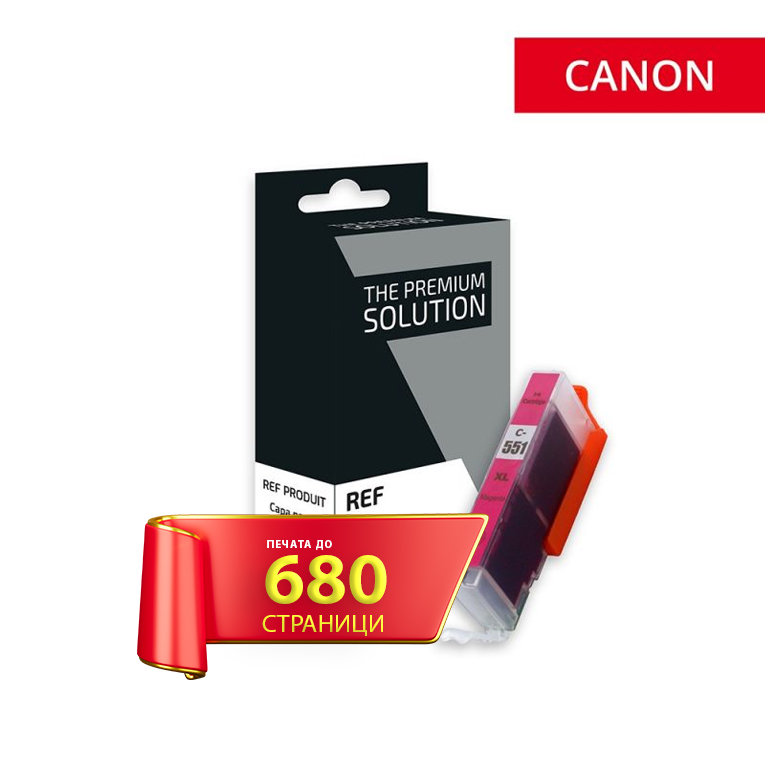 ps_c551xl-m_15126 CLI-551XL Съвместима мастилена касета (магента)с чип - Image 1