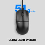 Pulsar професионална геймърска мишка Wired Gaming Mouse X2 Wired Size2 Black - Image 2