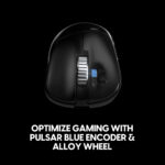 Pulsar професионална геймърска мишка Wireless Gaming Mouse Xlite v4 eS Size1 Black - Image 4