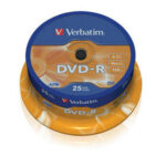 Verbatim DVD-R 4.7GB шпиндел (25) (43522)