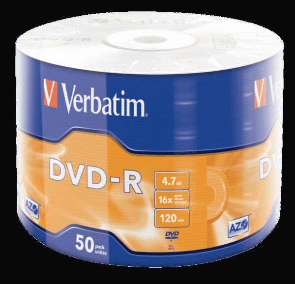 Verbatim DVD-R 4.7GB фолио (50) (43788) - Image 1
