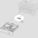 Оригинална поемаща ролка за Lexmark B2236 (41X2455) OEM