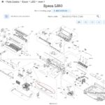 Ангренажен ремък - Epson L850 (1551276) OEM