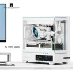 Thermalright кутия Case mATX - TL-M10 Vision White - 9.16 inch LCD Display, USB-C - Image 2