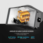 Thermalright водно охлаждане Water Cooling WONDER VISION 360 UB ARGB Black - 6.67 inch Curve OLED Display - Image 6