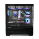 Zalman кутия Case ATX - Chronix BLACK - 3 x 120 mm A-RGB, USB-C, Tempered Glass - Image 4
