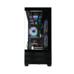 Zalman кутия Case ATX - Chronix BLACK - 3 x 120 mm A-RGB, USB-C, Tempered Glass - Image 6