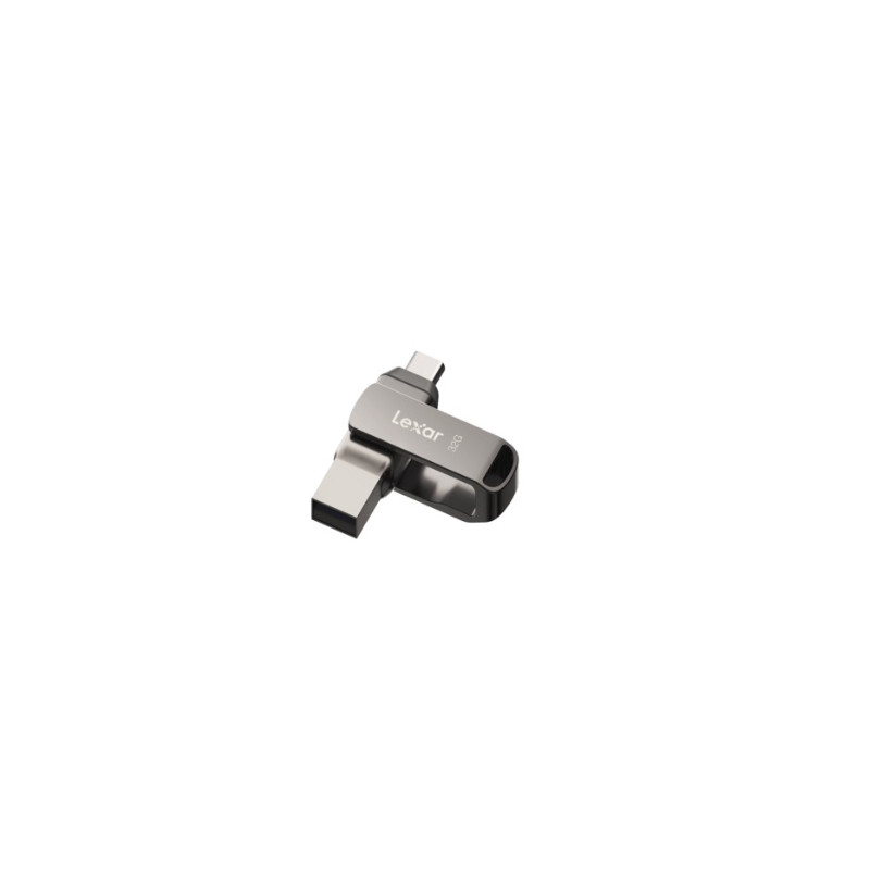 lexar-usb-31-32gb-dual-type-c-usb-a-100mb-s USB 3.2 32GB Dual Drive D400 LEXAR - Image 1
