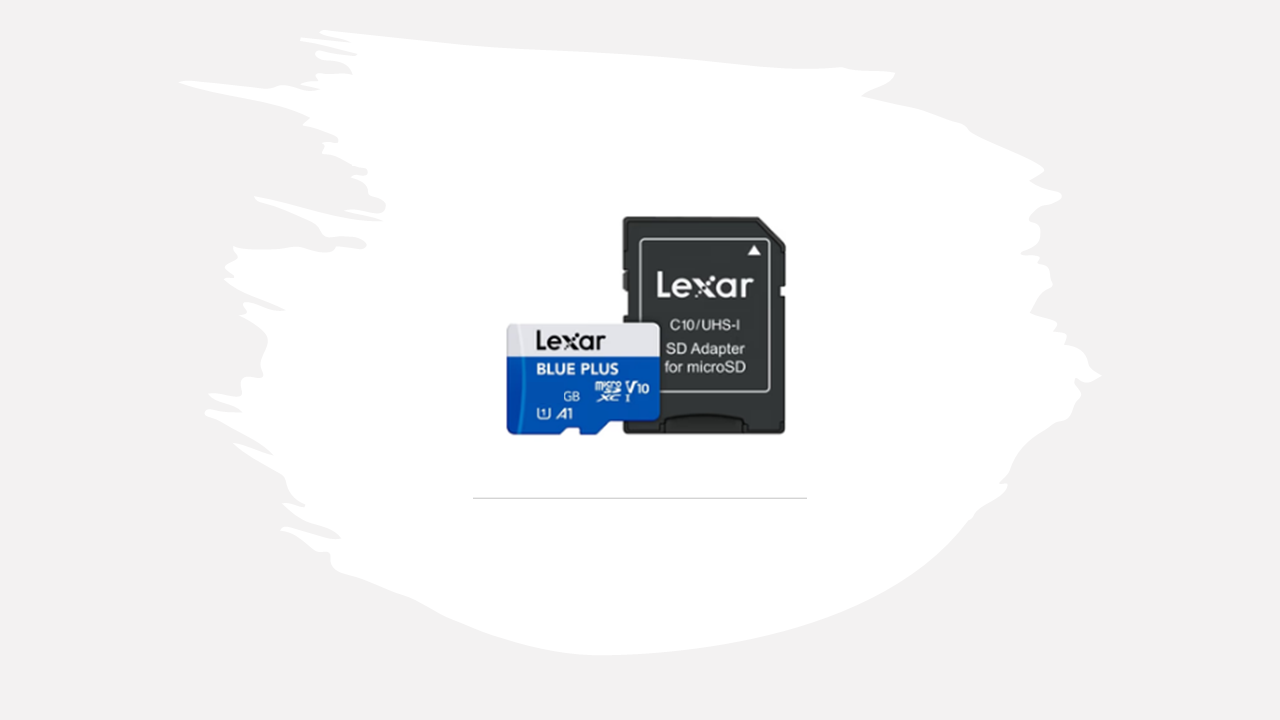lexar Карта памет Lexar Blue Plus 32GB micro SD class 10 + адаптер - Image 1