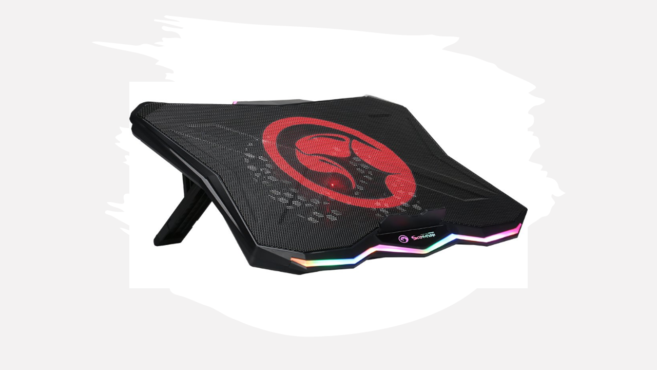 marvo fn40 Marvo Gaming Notebook Cooler 17" RGB - Image 1