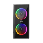 1stPlayer компютърна кутия Gaming Case mATX - X1 RGB - 3 бр включени вентилатори - Image 2