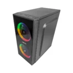 1stPlayer компютърна кутия Gaming Case mATX - X1 RGB - 3 бр включени вентилатори - Image 3