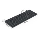 HAMA - CK-100 Клавиатура кирилизирана, USB-C, USB-A - Image 2