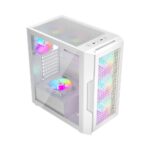 1stPlayer кутия Case ATX - TRILOBITE T7 - Бяла с 4 бр включени вентилатори - Image 15