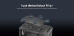 1stPlayer кутия Case ATX - TRILOBITE T7 - Бяла с 4 бр включени вентилатори - Image 17