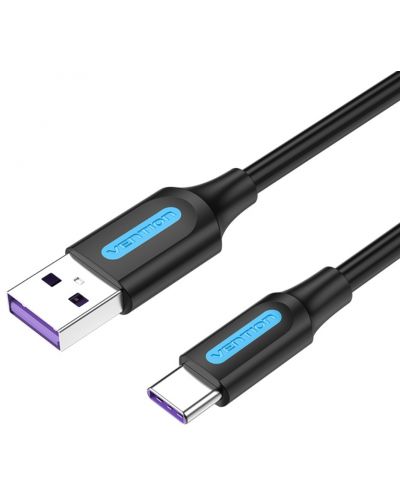 kabel-vention-fast-charge--usb-a-usb-c--05-m Кабел Vention - Fast Charge, USB-A/USB-C, 0.5 m - Image 1
