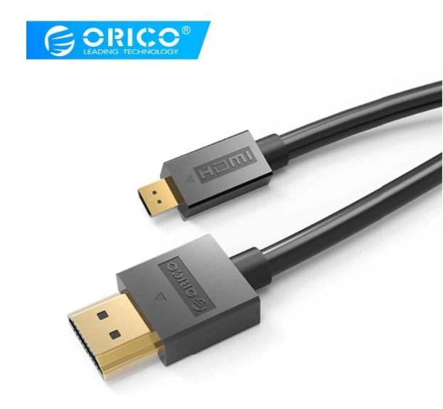 orico-micro-hdmi-to-hdmi Кабел Orico HDMI - Micro HDMI, 1m - Image 1
