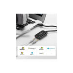 Аудио Адаптер Ugreen - US205, USB2.0/3.5mm, черен - Image 3