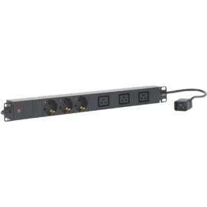 AEG PDU 16-2 16A разклонител с 3 GE и 3 IEC C19 гнезда