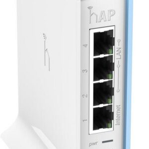 MikroTik hAP lite RB941-2nD-TC WiFi рутер с 4 LAN порта